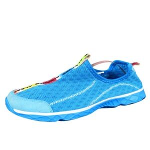 Aleader Women's Size 9 Blue Mesh Water Shoes Slip On Athletic Outdoor Comfort